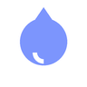 Water drop icon for hot water extraction carpet cleaning
